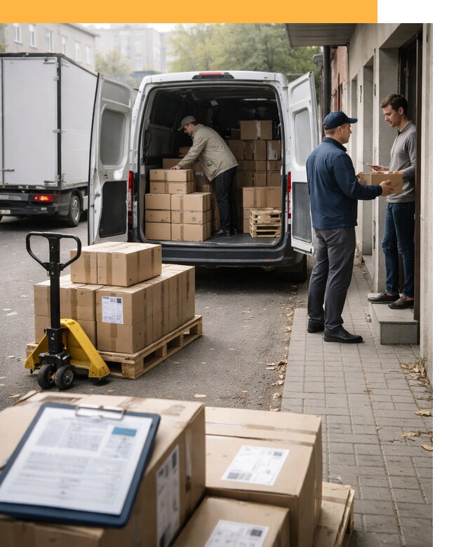 Доставка грузов от двери до двери с таможней от 45545 руб.