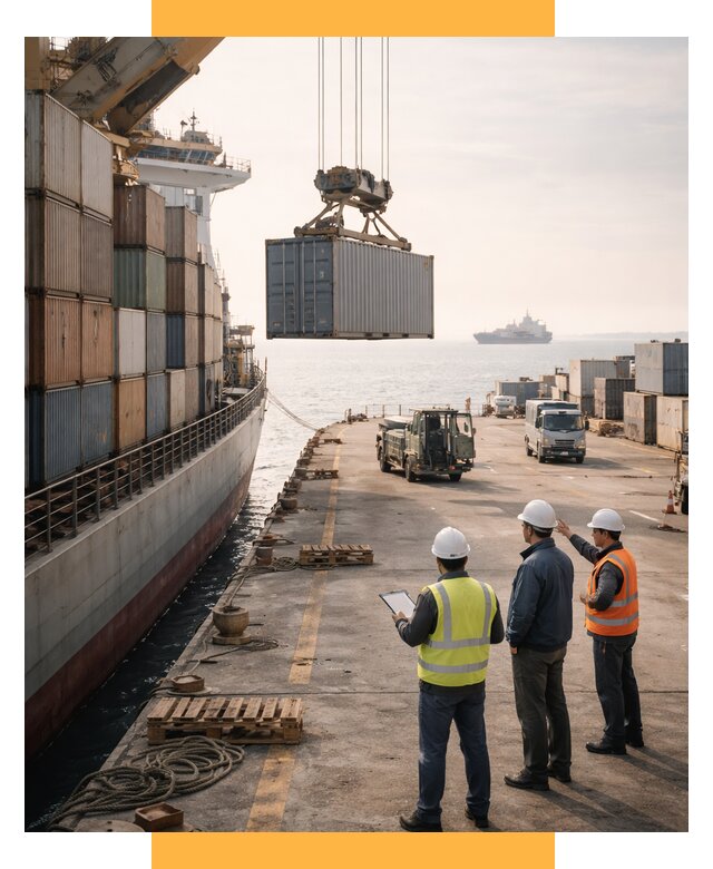 Морские перевозки грузов по миру от 45545 р. | СетСервис-Свр