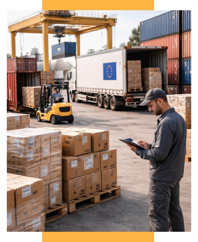 Доставка грузов из Европы от 12145 р., логистика СетСервис-Свр