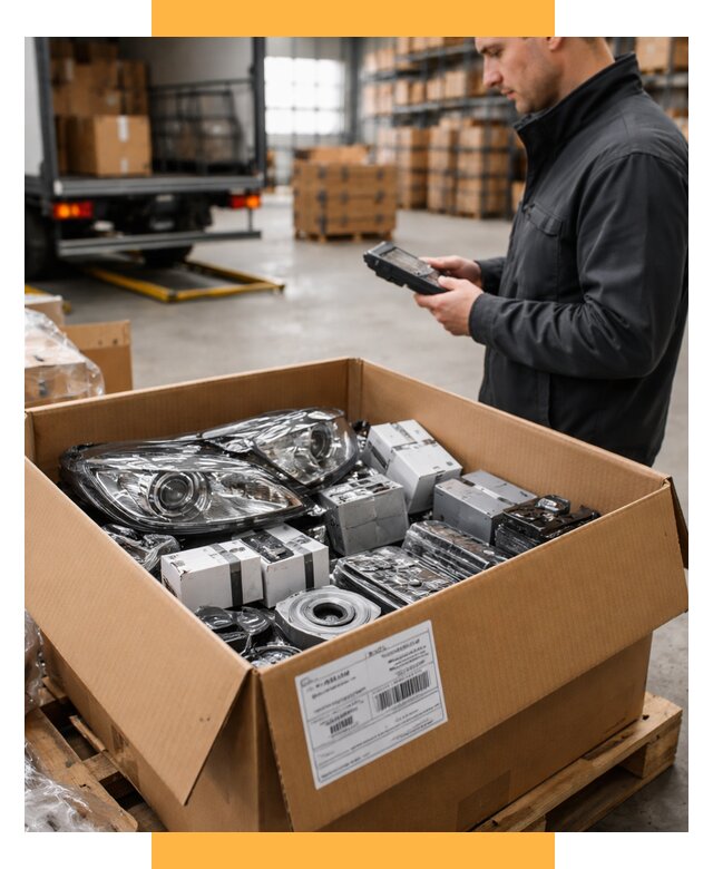 Доставка автозапчастей из Европы под ключ от 12651 р. | СетСервис-Свр