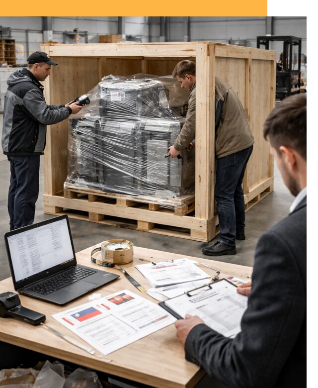 Доставка промышленного оборудования из США от 65787 руб