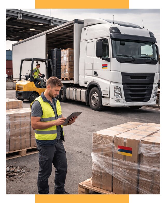 Автоперевозки из Армении от 96150 р. — услуги СетСервис-Свр