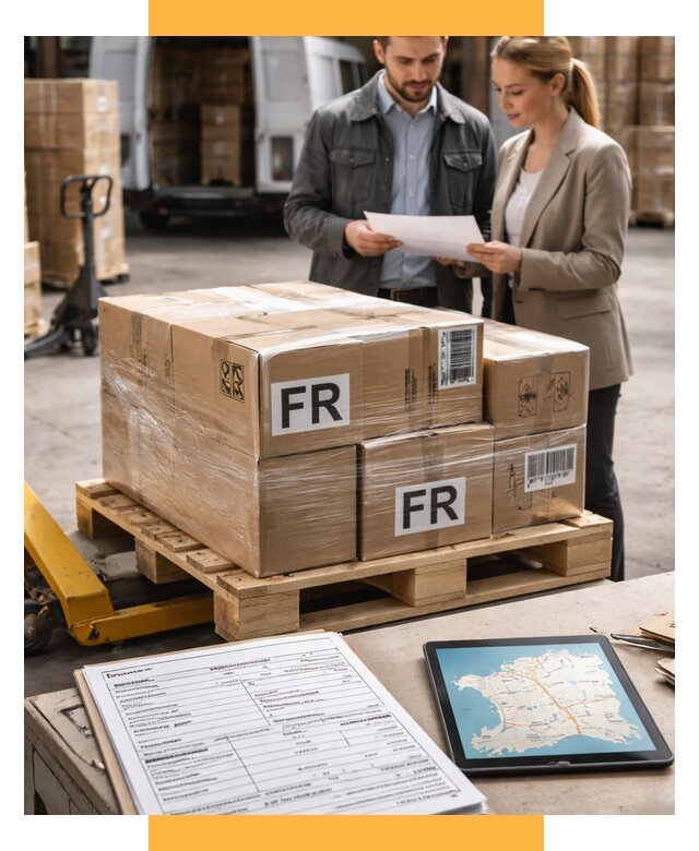 Доставка грузов в Францию от 25303 р., логистика СетСервис-Свр