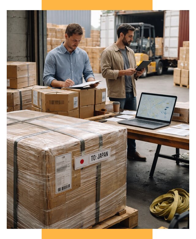 Доставка грузов в Японию от 25303 р., логистика СетСервис-Свр