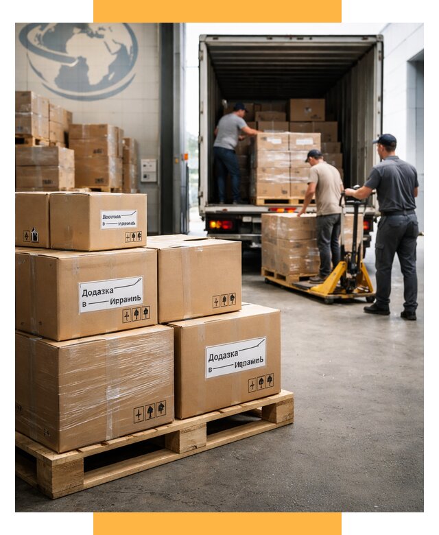 Доставка грузов в Израиль и экспорт от 45545 р. СетСервис-Свр
