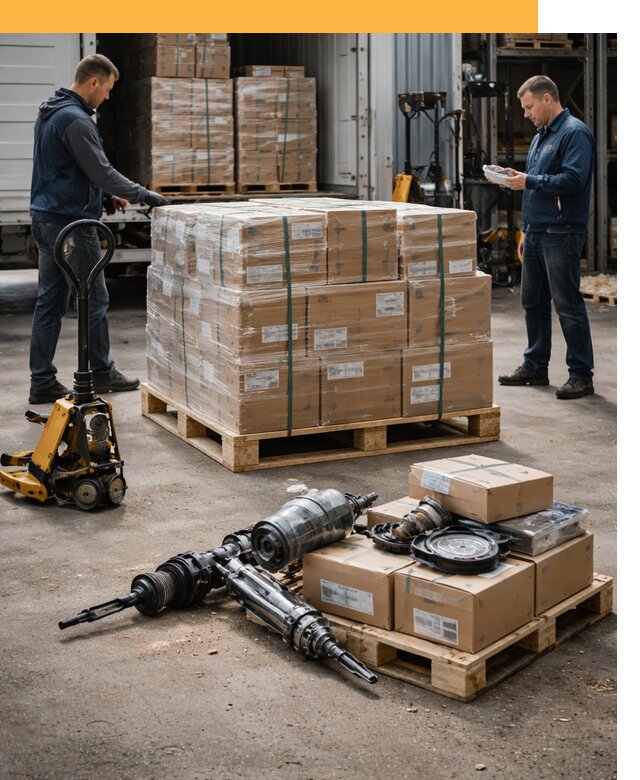 Международная перевозка автозапчастей по миру от 4554 руб