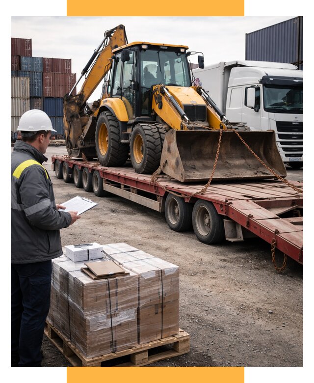 Международная перевозка спецтехники от 45545 р., СетСервис-Свр