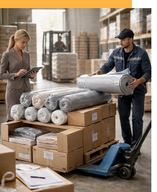 Перевозка текстиля по миру от 15182 руб. с таможней и страхованием