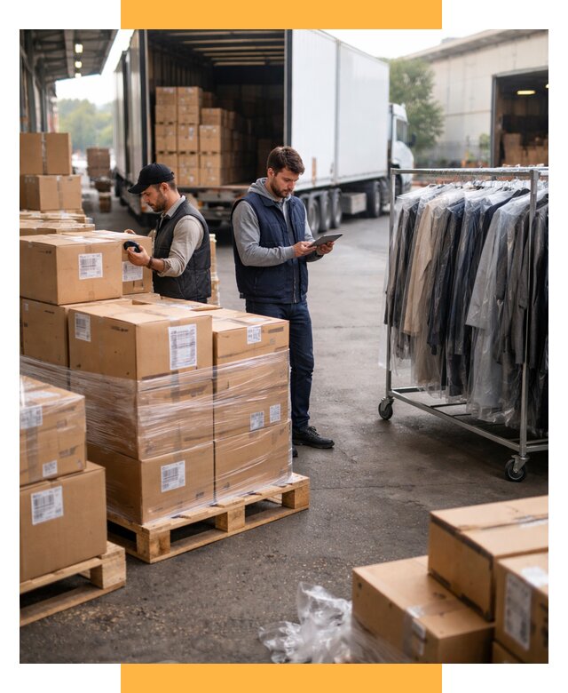 Перевозка и доставка одежды из Китая от 7591 р., СетСервис-Свр