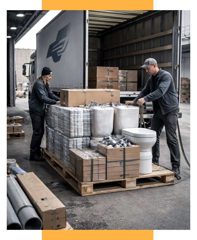 Перевозка сантехники под ключ от 1822 р. | СетСервис-Свр