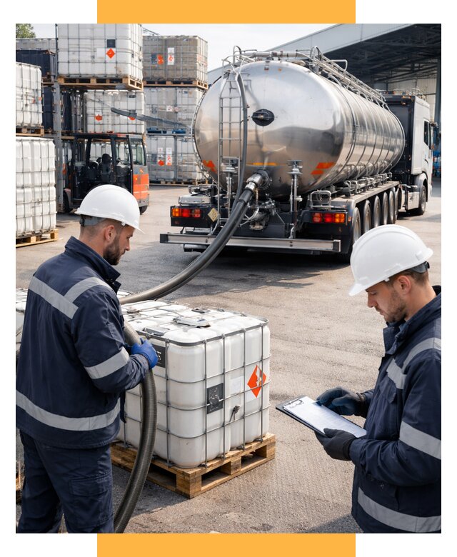 Перевозка химического сырья от 8603 р. Логистика СетСервис-Свр