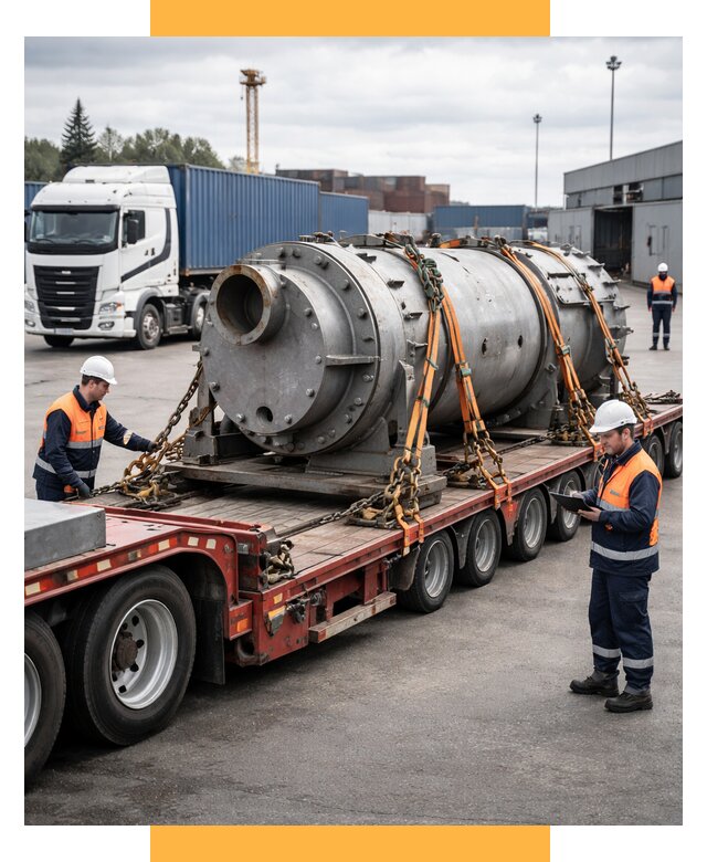 Перевозка тяжеловесных грузов под ключ от 151815 р. | СетСервис-Свр