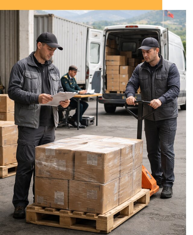 Доставка грузов через Армению, быстрая таможенная очистка от 25303