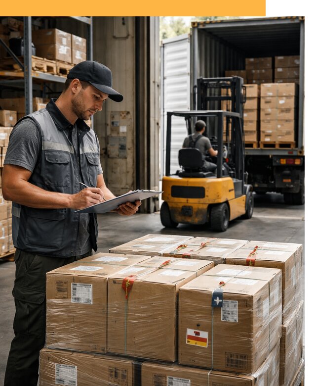 Реэкспорт товаров с таможенным оформлением и доставкой от 12145