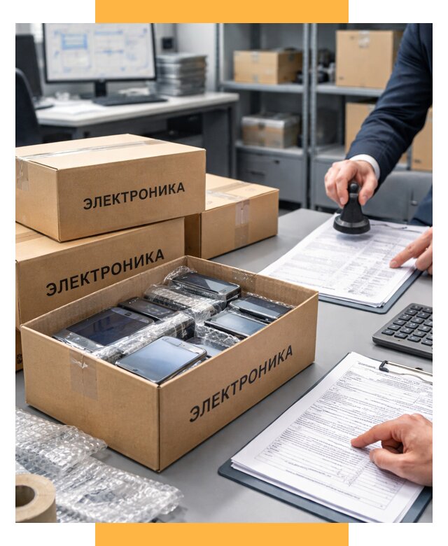 Растаможка электроники под ключ от 8097 р. СетСервис-Свр
