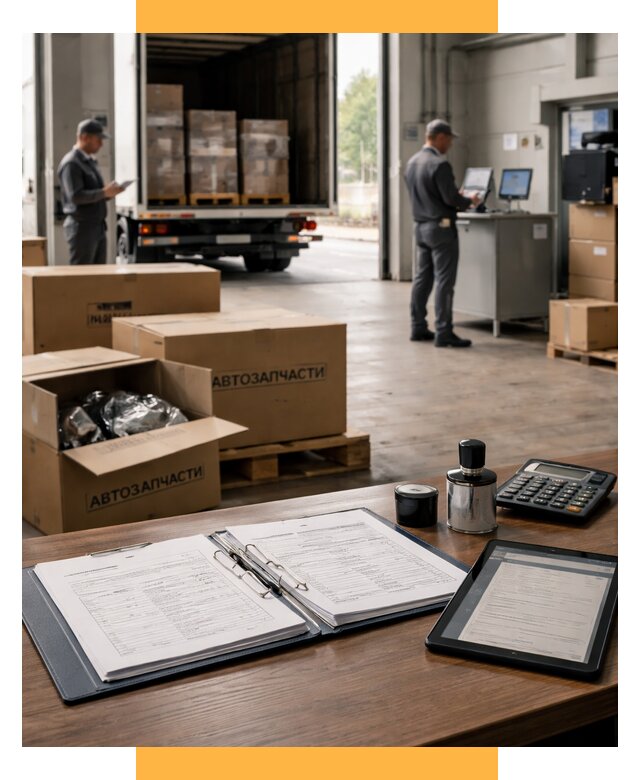 Таможенное оформление автозапчастей под ключ от 8603 р., СетСервис-Свр