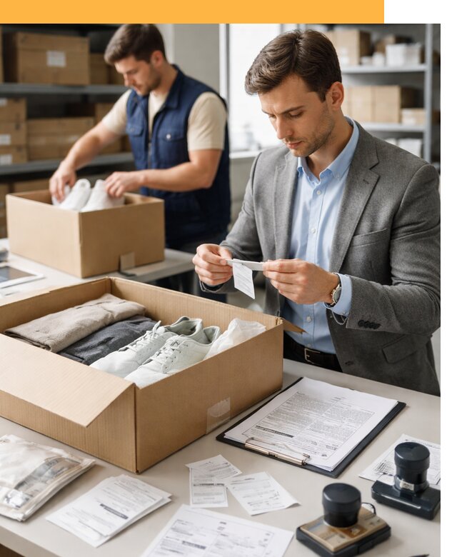 Таможенное оформление одежды и обуви по выгодной цене от 6579 руб