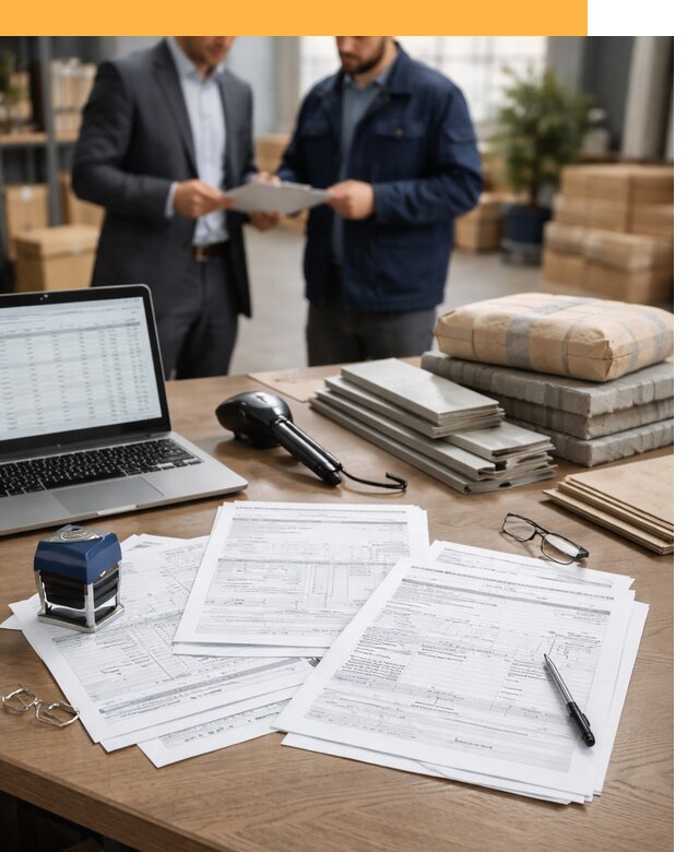 Таможенное оформление строительных материалов от 8603 руб.