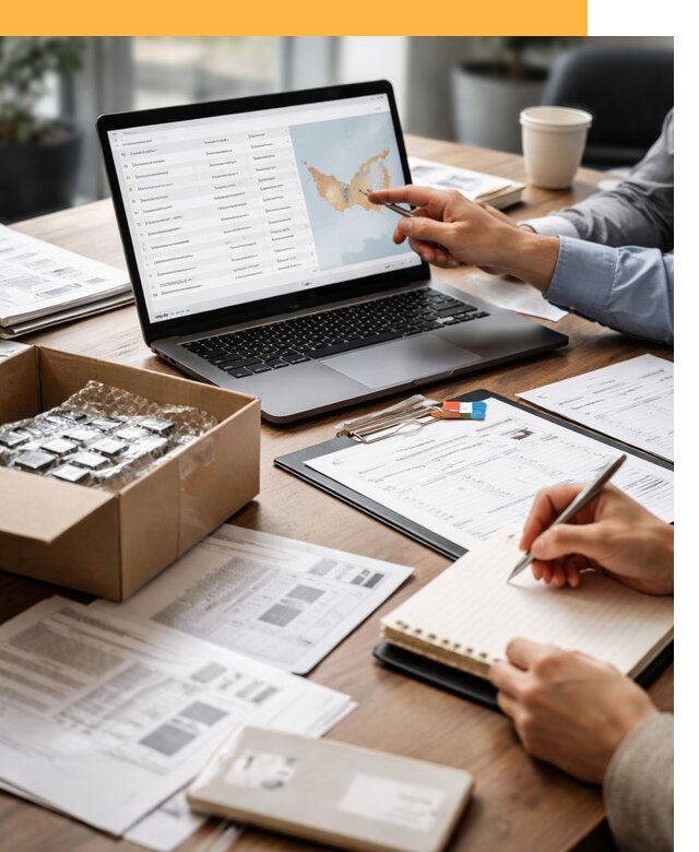 Поиск надежного поставщика в ОАЭ от 12145 рублей