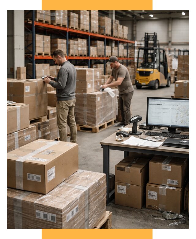 Склад консолидации в Европе от 6579 р., услуги СетСервис-Свр